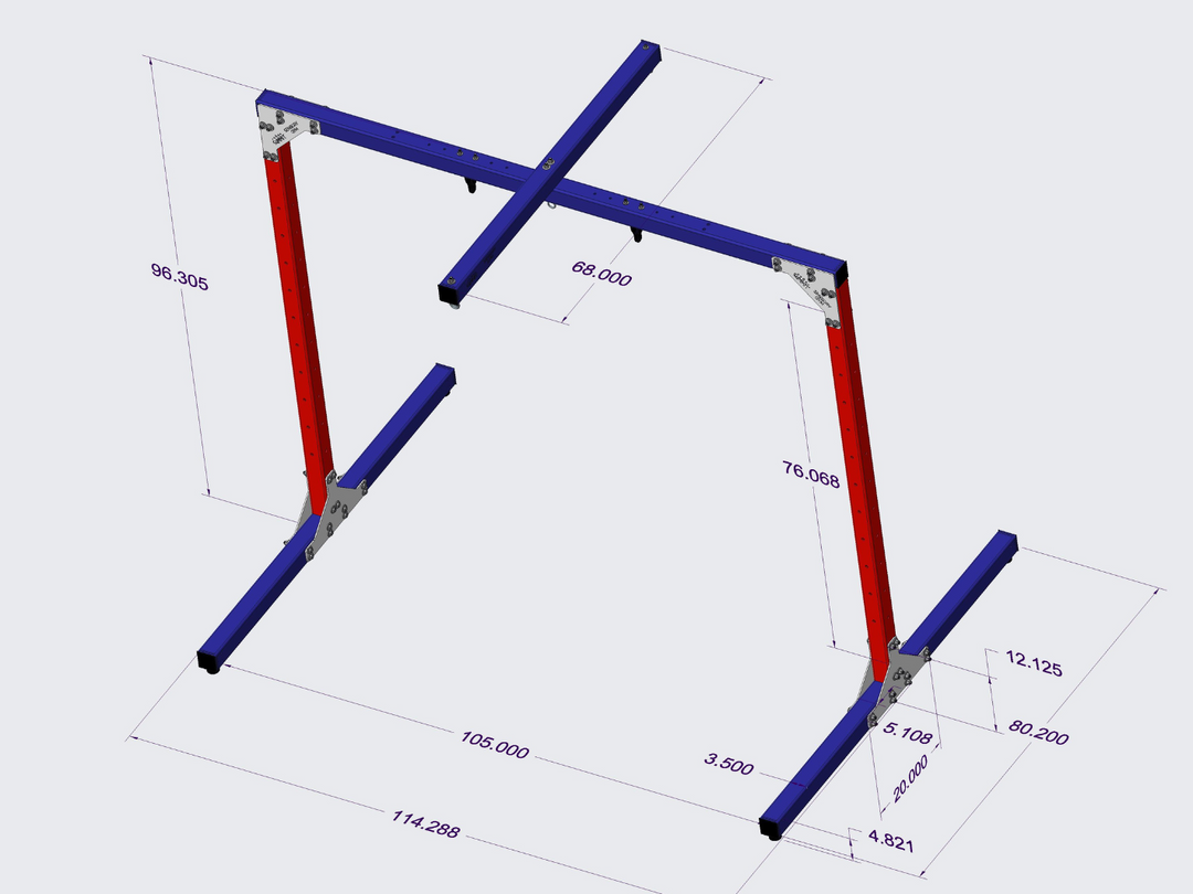 Summit Soar: Mobile Free-Standing Therapy Swing Frame